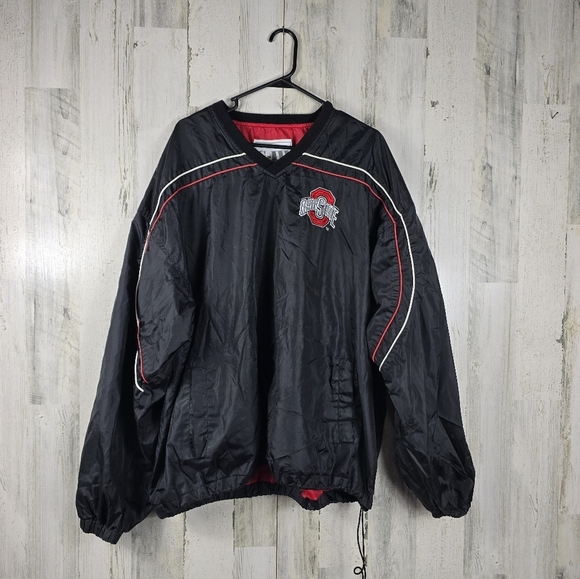 G 3 mens ohio state black and red windbreaker jacket size XXL - Picture 11 of 11